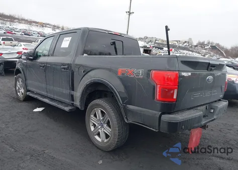 2018 Ford F-150 Lariat z USA, uszkodzony, nr VIN 1FTEW1EP0JFD77975